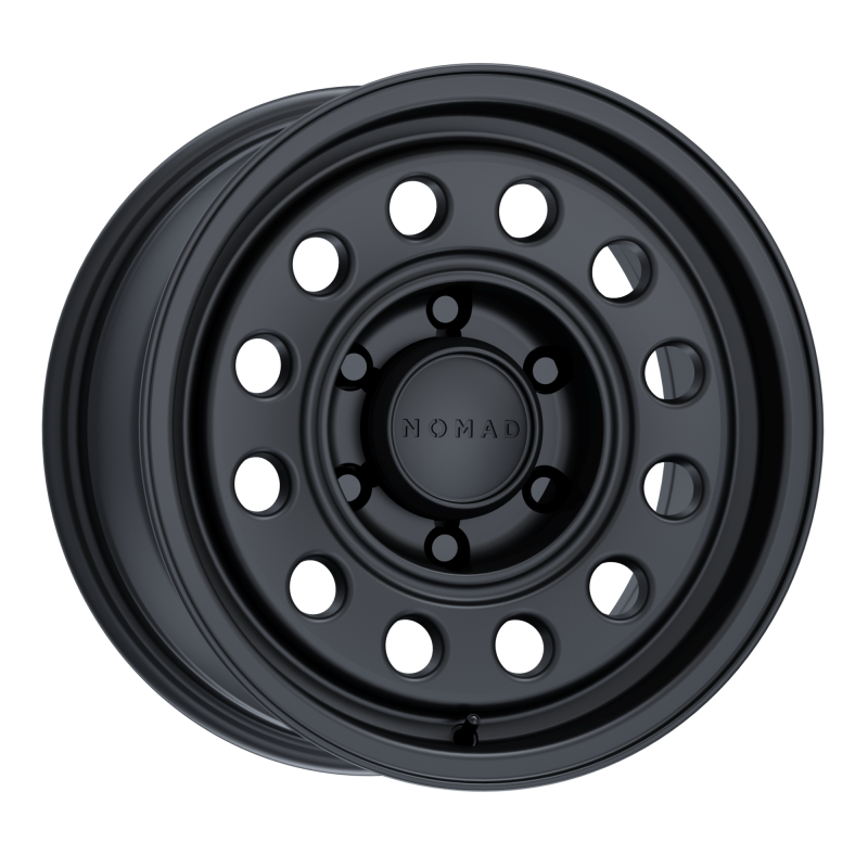 Nomad N501SB Convoy 15x7in / 6x139.7 BP / -10mm Offset / 107.95mm Bore - Satin Black Wheel