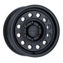 Load image into Gallery viewer, Nomad N501SB Convoy 16x8in / 5x139.7 BP / -10mm Offset / 106.5mm Bore - Satin Black Wheel