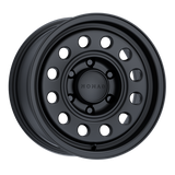 Nomad N501SB Convoy 16x8in / 5x139.7 BP / -10mm Offset / 106.5mm Bore - Satin Black Wheel