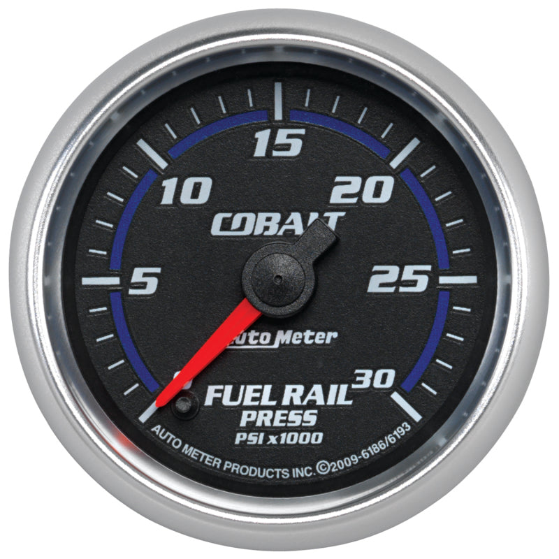 Autometer Cobalt 52mm 0-30,000 PSI F/S Electronic Diesel Fuel Rail Pressure Gauge (Cummins 5.9L)