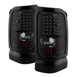 xTune Dodge Ram 1500 94-01 / Ram 2500/3500 94-02 LED Tail Lights Black Smoke ALT-ON-DRAM94-LED-BSM