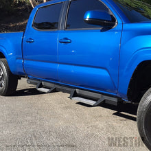 Load image into Gallery viewer, Westin 05-20 Toyota Tacoma Double Cab HDX Stainless Drop Nerf Step Bars - Textured Black