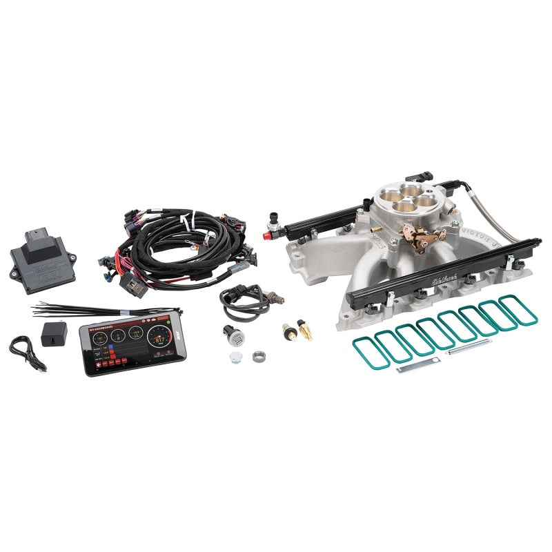 Edelbrock Pro Flo 4 EFI System Seq Port LS Gen III/IV Victor Jr Cath Port 475 Max HP 29lb/hr