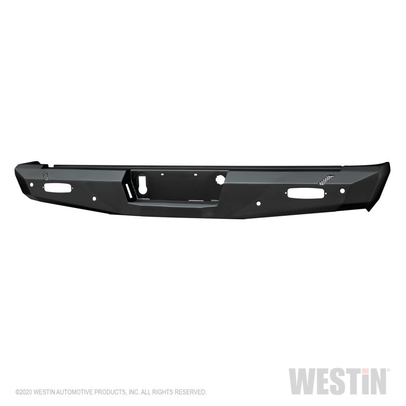 Westin 14-18 Chevy Silverado 1500 Pro-Series Rear Bumper - Textured Black