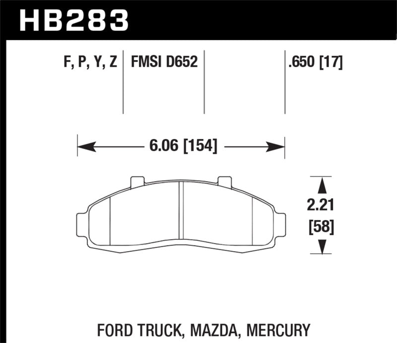 Hawk HPS Street Brake Pads