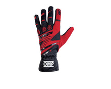 Load image into Gallery viewer, OMP KS-3 Gloves Black/Red - Size 6 (For Children)