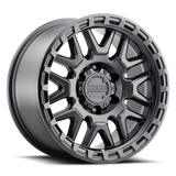 Raceline 953B Krank 17x9in / 8x170 BP / -12mm Offset / 125.2mm Bore - Satin Black Wheel