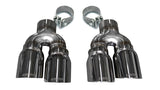 Corsa 16-19 Cadillac ATS 3.6T 4in Inlet / 4in Outlet Twin Polished Tip Kit (For Corsa Exhaust Only)