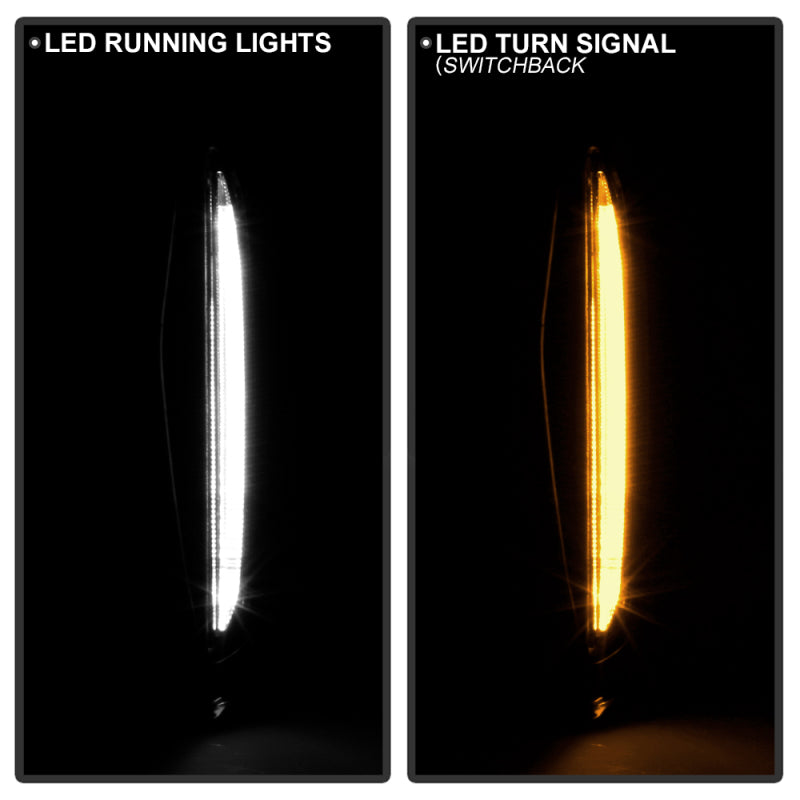 Spyder 19-21 Toyota RAV4 OEM Full LED Fog Light w/ Switch - Clear (FL-TRAV419-LED-C)