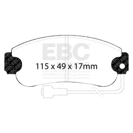 EBC S20 Brake Pad and Rotor Kit