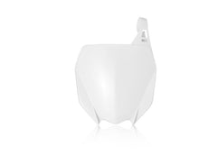 Load image into Gallery viewer, Acerbis 18-24 Yamaha YZ125/125X/250/250X/YZ250F/YZ450F/YZ250FX/YZ450FX Front Number Plate - White