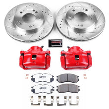 Load image into Gallery viewer, Power Stop 95-00 Chrysler Sebring Front Z26 Street Warrior Brake Kit w/Calipers