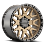 Raceline 953BZ Krank 17x8.5in / 6x135 BP / 18mm Offset / 87.1mm Bore - Bronze Wheel