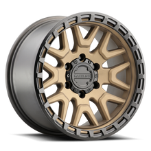 Load image into Gallery viewer, Raceline 953BZ Krank 17x9in / 6x139.7 BP / -12mm Offset / 106.1mm Bore - Bronze Wheel