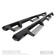 Load image into Gallery viewer, Westin 2020 Chevy Silverado 2500/3500 Crew Cab (8ft Bed) W2W Nerf Step Bars - Textured Black