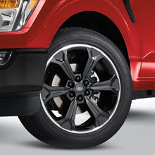 Load image into Gallery viewer, Ford Racing 15-23 F-150 22in Wheel Kit - Black w/Machined Face