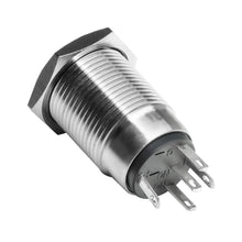 Load image into Gallery viewer, Oracle Pre-Wired Power Symbol On/Off Flush Mount LED Switch - White