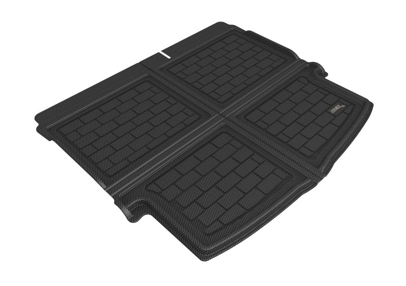 3D Maxpider 21-23 Nissan Rogue Kagu Black Cross Fold Cargo Liner