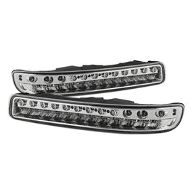 xTune GMC Sierra 99-06 Full LED Bumper Lights Chrome CBL-JH-GS99-LED-C