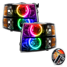 Load image into Gallery viewer, Oracle 07-13 Chevrolet Silverado SMD HL - Black - Round Style - ColorSHIFT