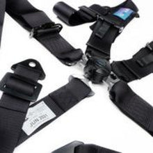 Load image into Gallery viewer, NRG 5PT 3in. Seat Belt Harness / Cam Lock - Black