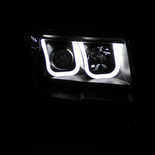 Load image into Gallery viewer, ANZO 2009-2014 Ford F-150 Projector Headlights w/ U-Bar Black