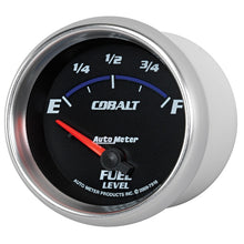 Load image into Gallery viewer, Autometer Cobalt 66.7mm 240-33 ohms Short Sweep Electronic Fuel Level Gauge