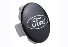 Load image into Gallery viewer, Ford Racing Ford Car Black &amp; Chrome Wheel Center Cap Kit - Satin