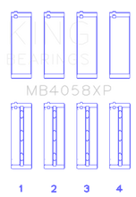 Load image into Gallery viewer, King Engine Bearings Nissan VQ35DE Performance Main Bearing Set - Size STD