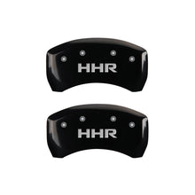 Load image into Gallery viewer, MGP 4 Caliper Covers Engraved Front &amp; Rear HHR Black finish silver ch