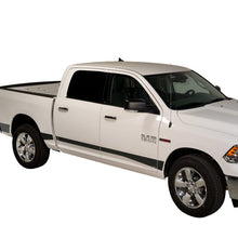 Load image into Gallery viewer, Putco 10-18 RAM 2500 Mega Cab 6.5in- 5.5in Wide w/o Factory Flares 12pcs Blk Platinum Rocker Panels