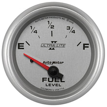 Load image into Gallery viewer, AutoMeter Gauge Fuel Level 2-5/8in. 0 Ohm(e) to 90 Ohm(f) Elec Ultra-Lite II