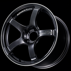 Advan TC4 18x9.5 +45 5x100 Racing Gunmetallic and Ring Wheel