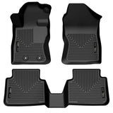 Husky Liners 2024 Subaru Crosstrek Weatherbeater Black Front & 2nd Seat Floor Liners