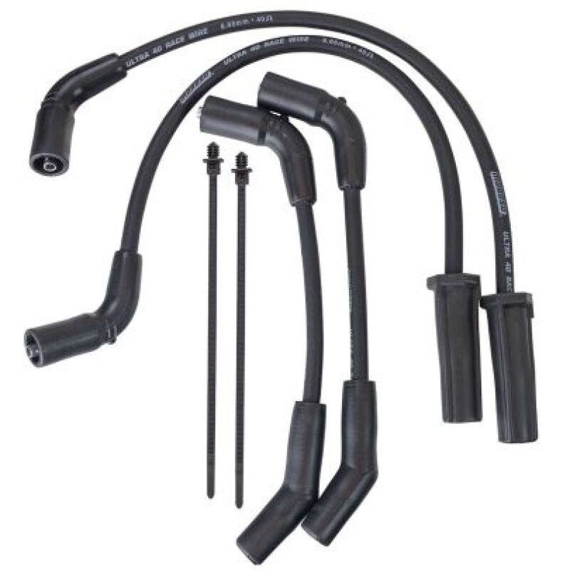 Moroso 2024+ Harley Davidson M8 Touring Ultra 40 Ignition Wire Set - Black