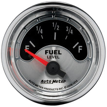 Load image into Gallery viewer, Autometer American Muscle Gauge Fuel Level 2 1/16in 0e To 90f Electric American Muscle