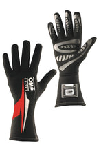 Load image into Gallery viewer, OMP Os 60 Gloves Black/White L (Fia/Sfi)