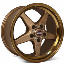 Load image into Gallery viewer, Race Star 92 Drag Star Bracket Racer 15x8 5x4.75bc 5.25bs Bronze Wheel