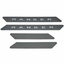 Load image into Gallery viewer, Putco 19-20 Ford Ranger SuperCrew - w/ RANGER Etching (4pcs) Black Platinum Door Sills