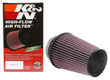 Load image into Gallery viewer, K&amp;N Universal Clamp-On Air Filter 4in FLG / 6in B / 4in T / 7in H