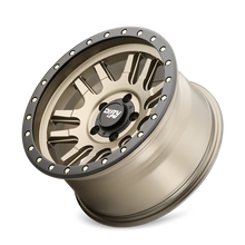 Load image into Gallery viewer, Dirty Life 9309 Canyon Pro 17x9/6x135 BP/0mm Offset/87.1mm Hub Satin Gold Wheel - Beadlock