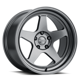 Kansei K12G Knp 18x10.5in / 5x114.3 BP / 12mm Offset / 73.1mm Bore - Gunmetal Wheel