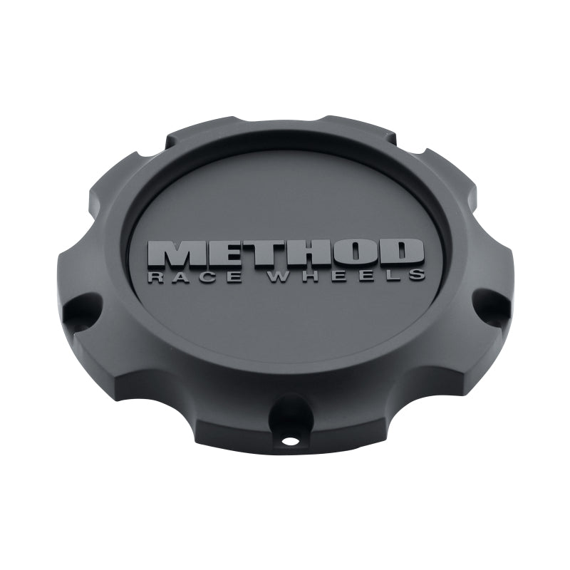 Method Cap T079 - 106.25mm - Black - 1 Piece - 6 lugs - Screw On