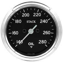 Load image into Gallery viewer, Autometer Stack 52mm 140-280 Deg F 1/8in NPTF Male Pro Stepper Motor Oil Temp Gauge - Classic