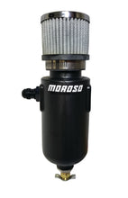 Load image into Gallery viewer, Moroso Breather Tank/Catch Can -8An Male Inlet - Black Polyethylene