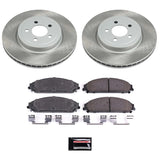 Power Stop 05-08 Dodge Magnum Front Semi-Coated Rotor Kit