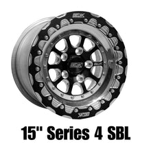 Load image into Gallery viewer, Belak 15x8 / 5in BS / 5x120 BP / High Pad / Series 4 Wheel - Single Beadlock Billet Outer Lip