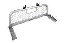 Load image into Gallery viewer, Deezee Universal Aluminum Front Truck Cargo Management Cab Rack Silver Mesh