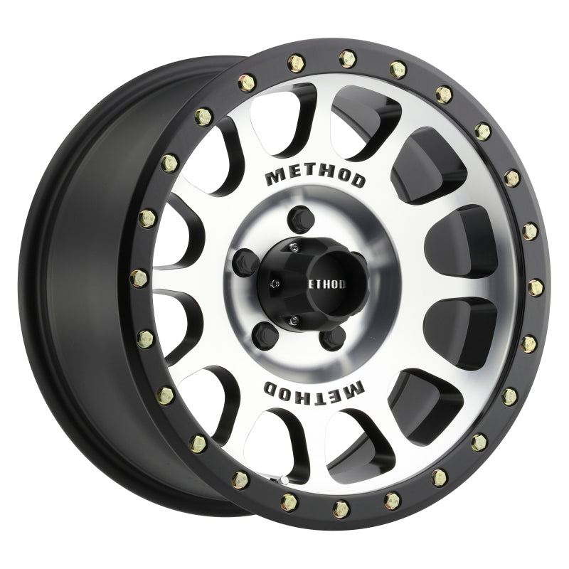 Method MR305 NV 18x9 +25mm Offset 5x150 116.5mm CB Machined/Black Street Loc Wheel