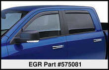 Load image into Gallery viewer, EGR 2016-2017 Toyota Tacoma In-Channel Window Visors - Smoked (575081)